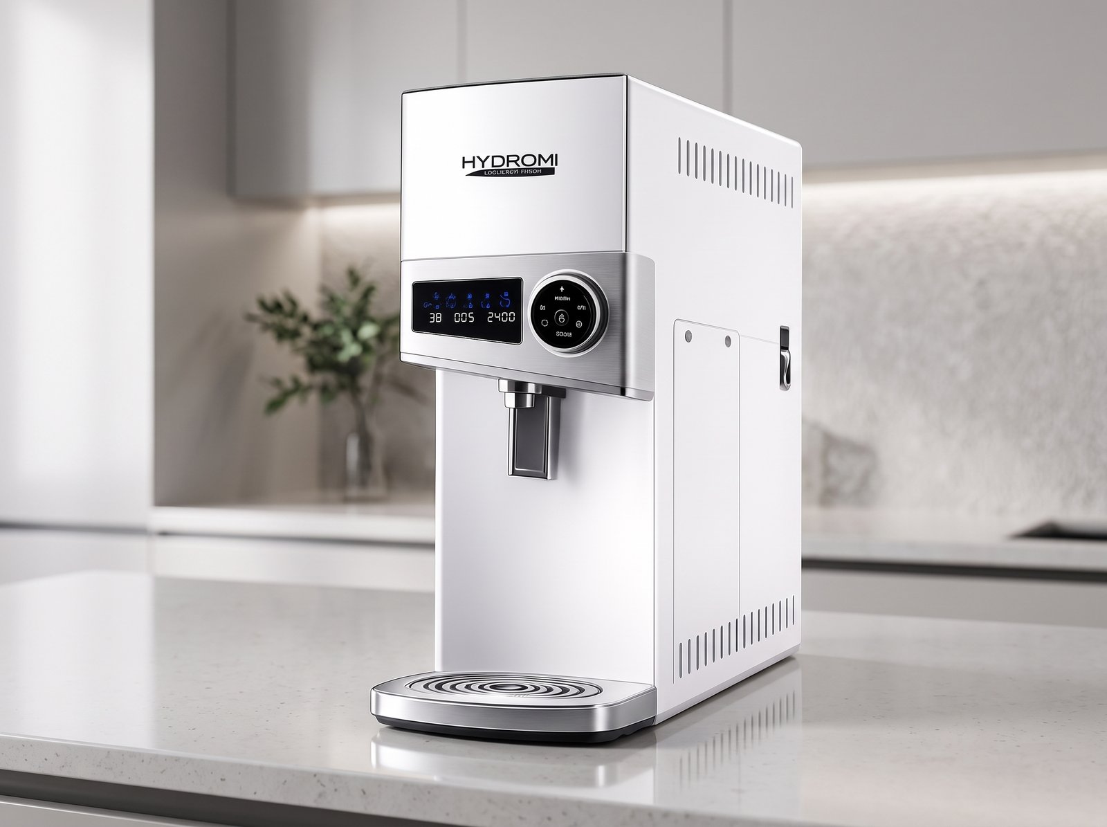 Full Machine View — Hydromi Hydrogen R.O. Water Purification Machine standing upright